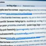 SEO-Friendly Blog Writing