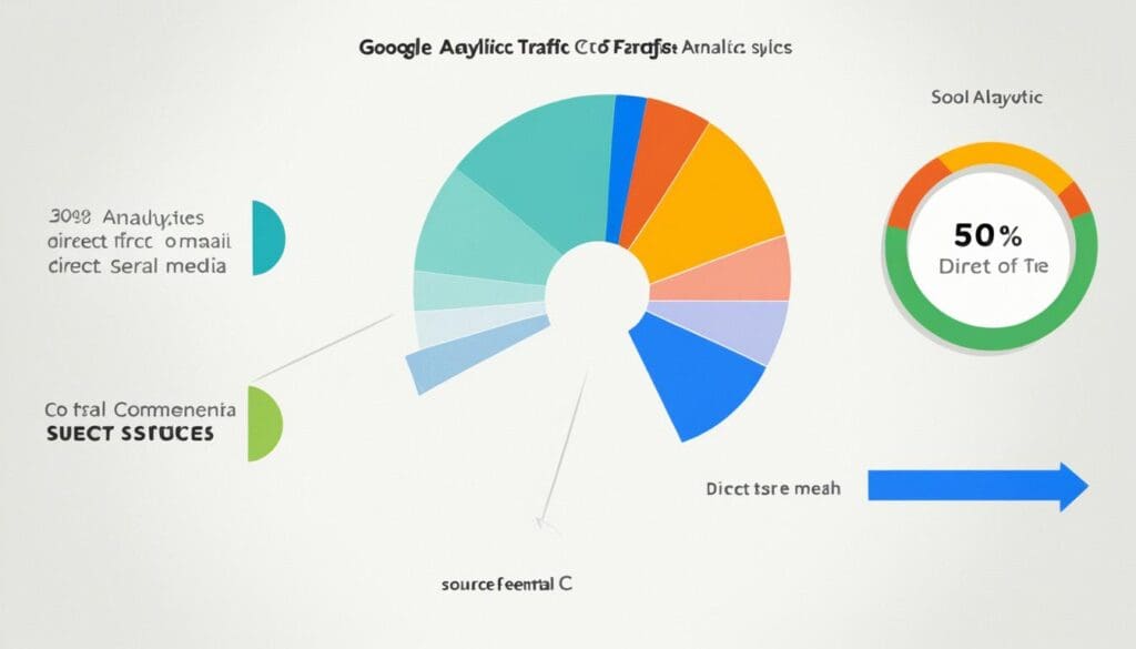 google analytics traffic source analysis