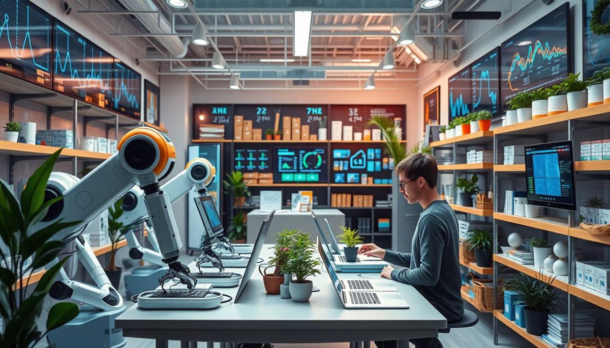 AI automation in small business operations AI automation in small business operations