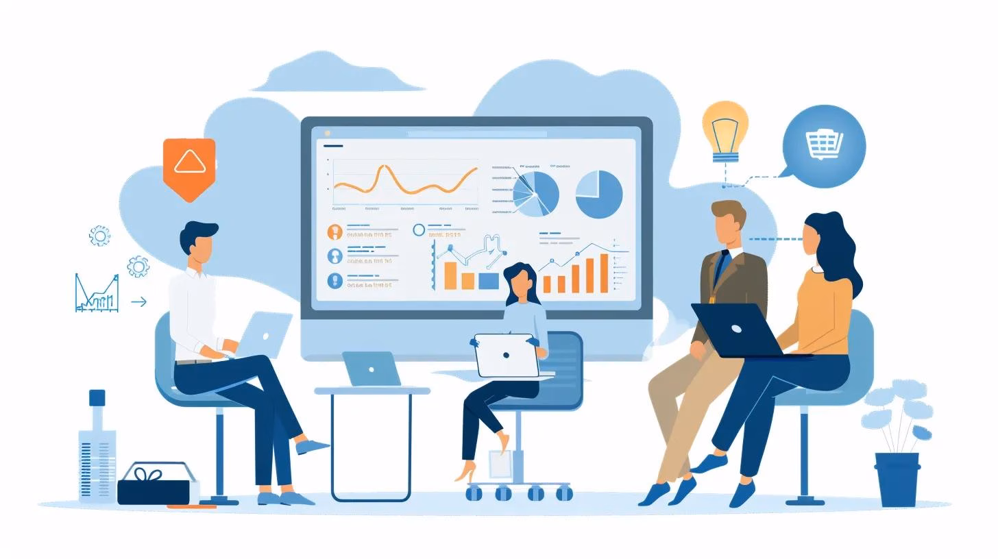 Sales team utilizing automation software to enhance sales pipeline efficiency